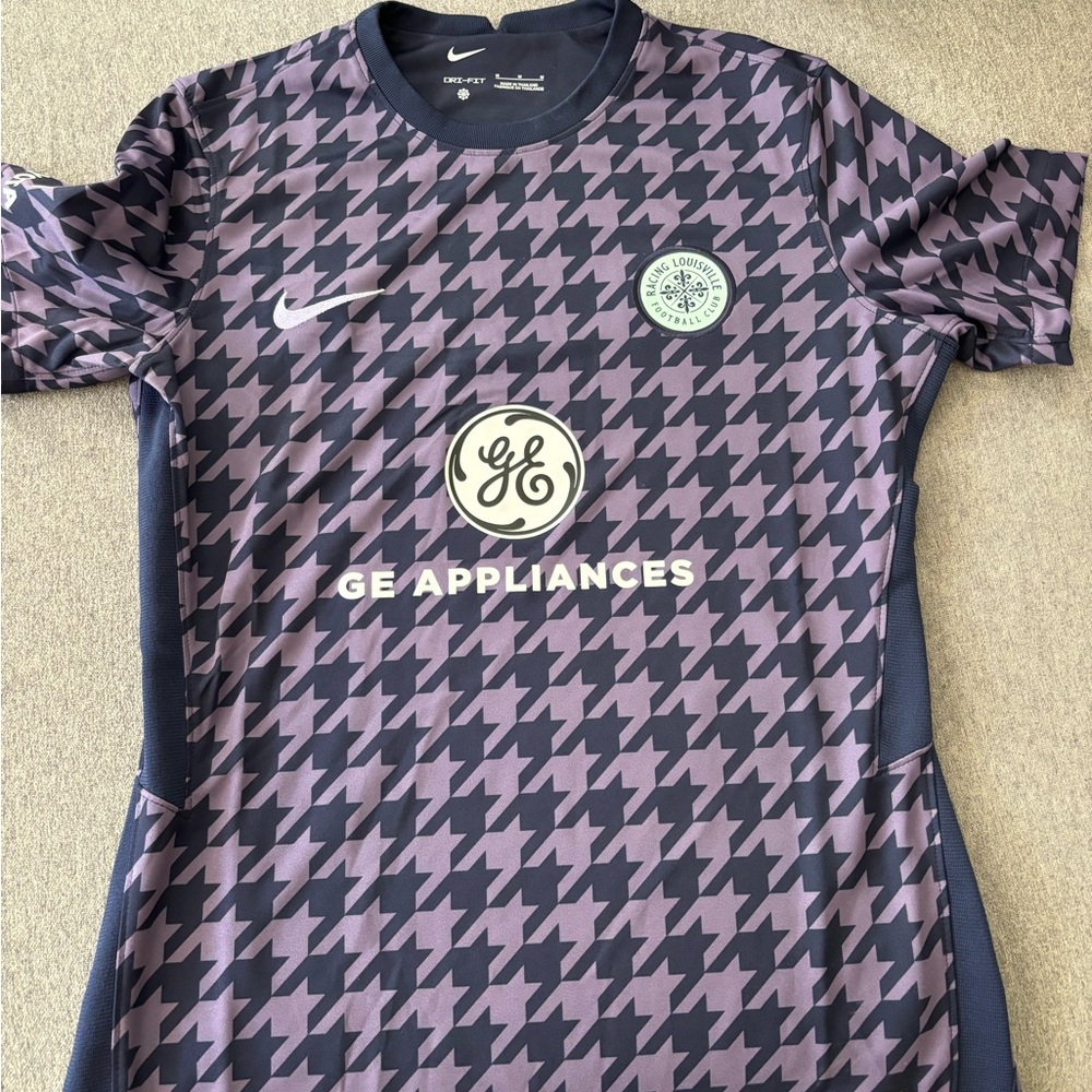 New Nike Racing Louisville FC Stadium Purple Jersey Women’s Size M FD1224-553